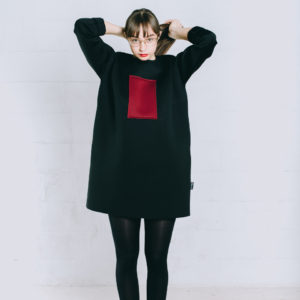 jumper, jumper dress, long tunic, neoprene dress