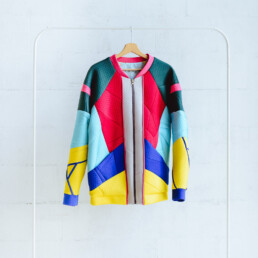 colorful jacket, bomber jacket, summer jacket