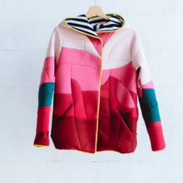 bomber jacket, unisex jacket, neoprene jacket, sustainable fashion