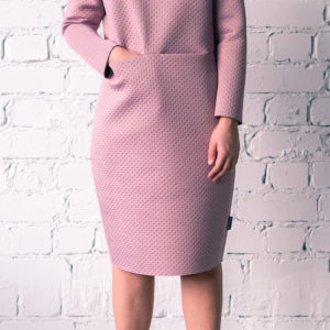 Milky Way Dusty Rose Dress