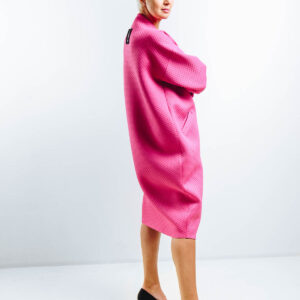Pink Cocoon Coat